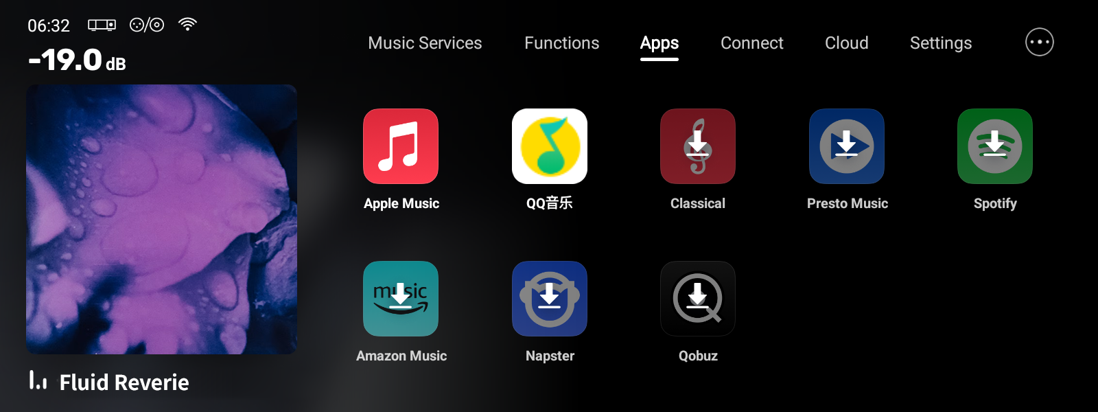 Apps 화면